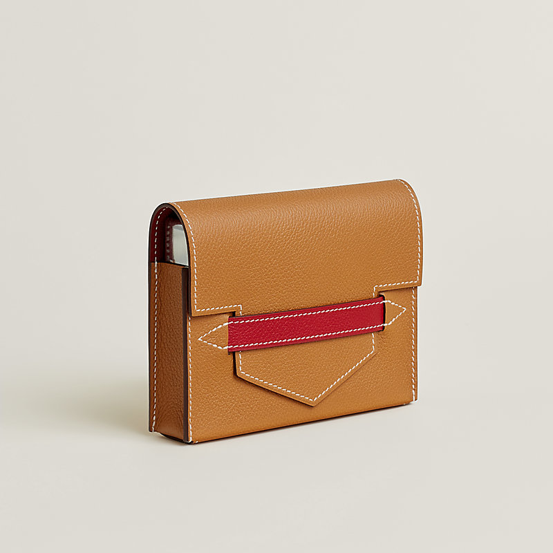 トランプ付き♪【HERMES】Lord Pocket ブリッジカードケース シンプルでトランプ付き HERMES Lord Pocket bridge deck ケース
